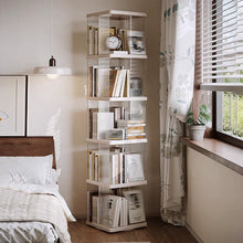 رف تخزين حديث متعدد الطبقات يدور 360 درجة