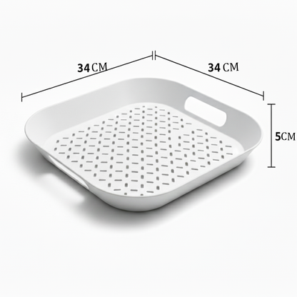 صينية تقديم بمقابض جانبية