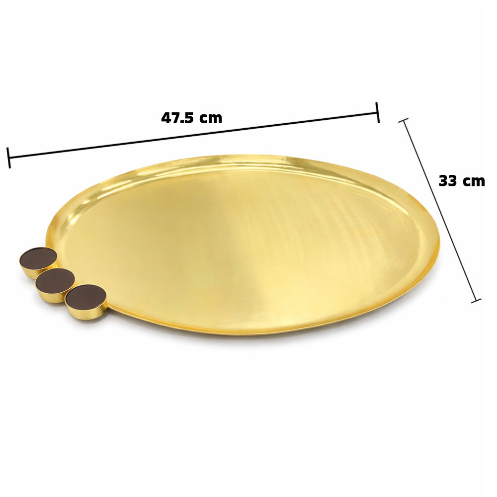 صينية تقديم بيضاوية-كبير Diva Lady