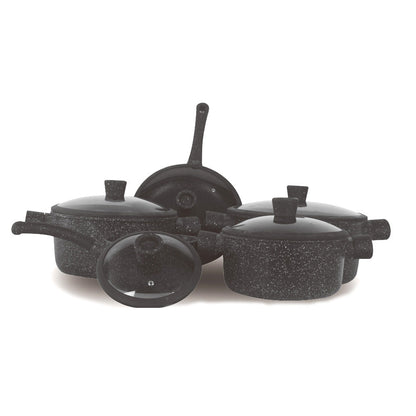 طقم أواني طهي جرانيت فاخر – ١٠ قطع