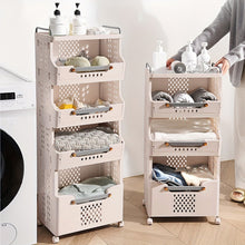 عربة تنظيم تخزين متعددة الطبقات