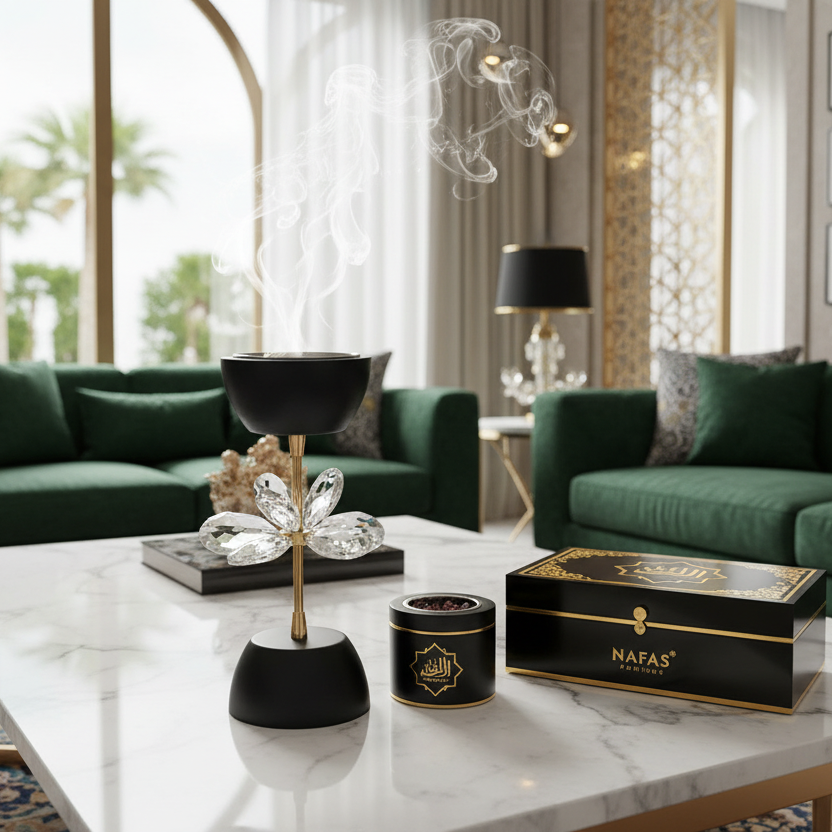 مبخر زهرة كريستال Alkuwaity Al Awal الكويتي الأول