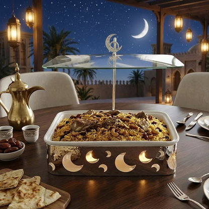 سخان طعام بورسلين بسعة 2.5 لتر