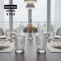 أكواب بابالار الكريستالية اللامعة 6 قطع