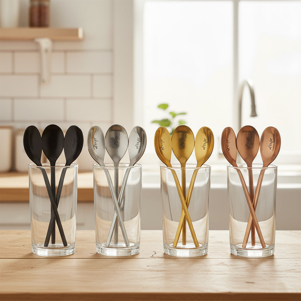 طقم ملاعق صغيرة 6 قطع