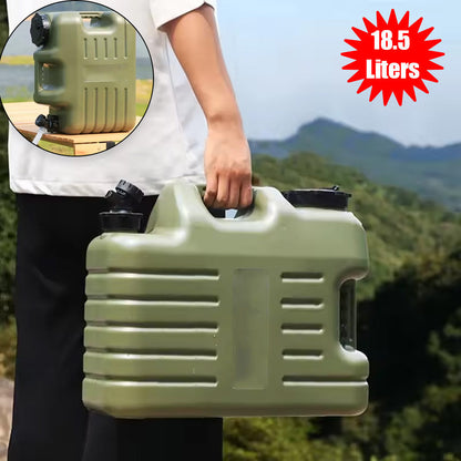 دلو تخزين المياه للتخييم والرحلات