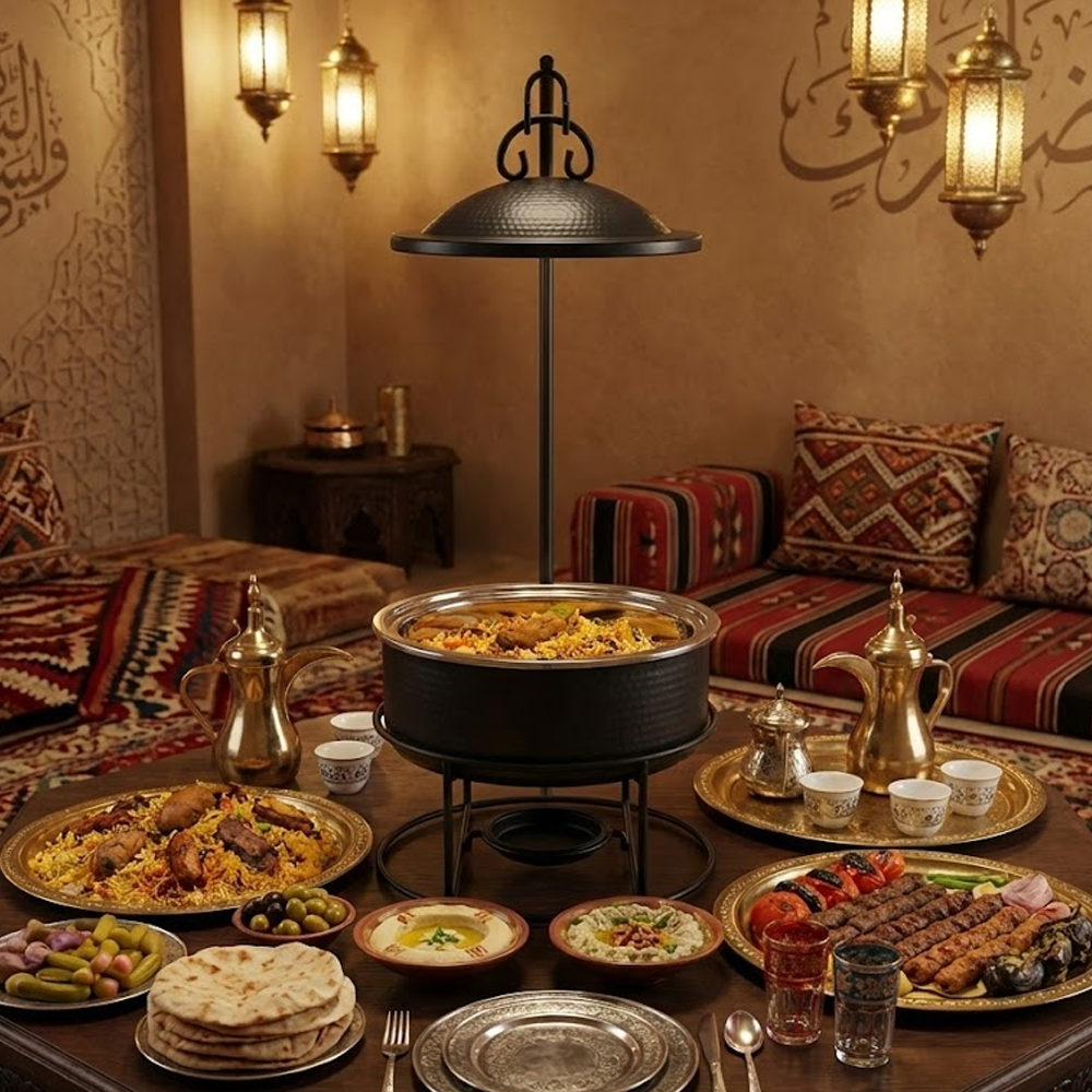 سخان تقديم طعام بستاند تعليق 3لتر