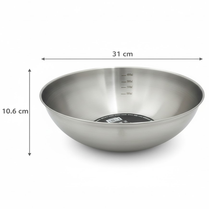 أوعية خلط من الستانلس ستيل 4مقاسات