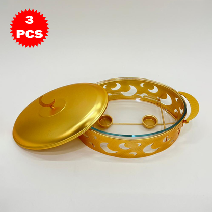 سخان تقديم طعام مع صينية بايركس 2.5 لتر