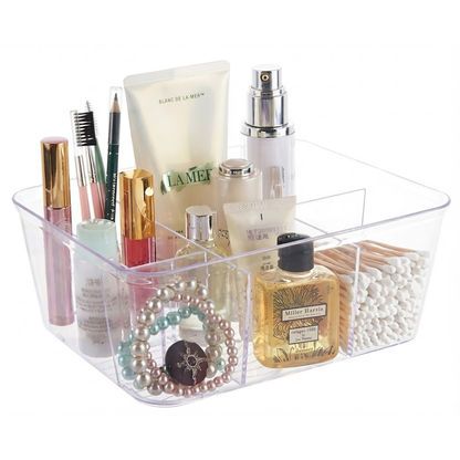 منظم مكياج أكريليك شفاف