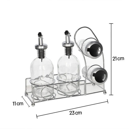 طقم حامل زيوت تصميم غريب