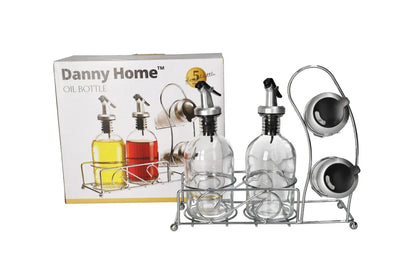 طقم حامل زيوت تصميم غريب