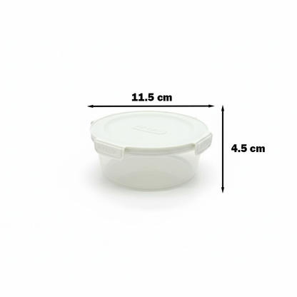 طقم علب حفظ الطعام محكمة الإغلاق 5 أحجام