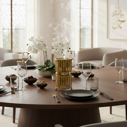 مبخر بلمسات ذهبية