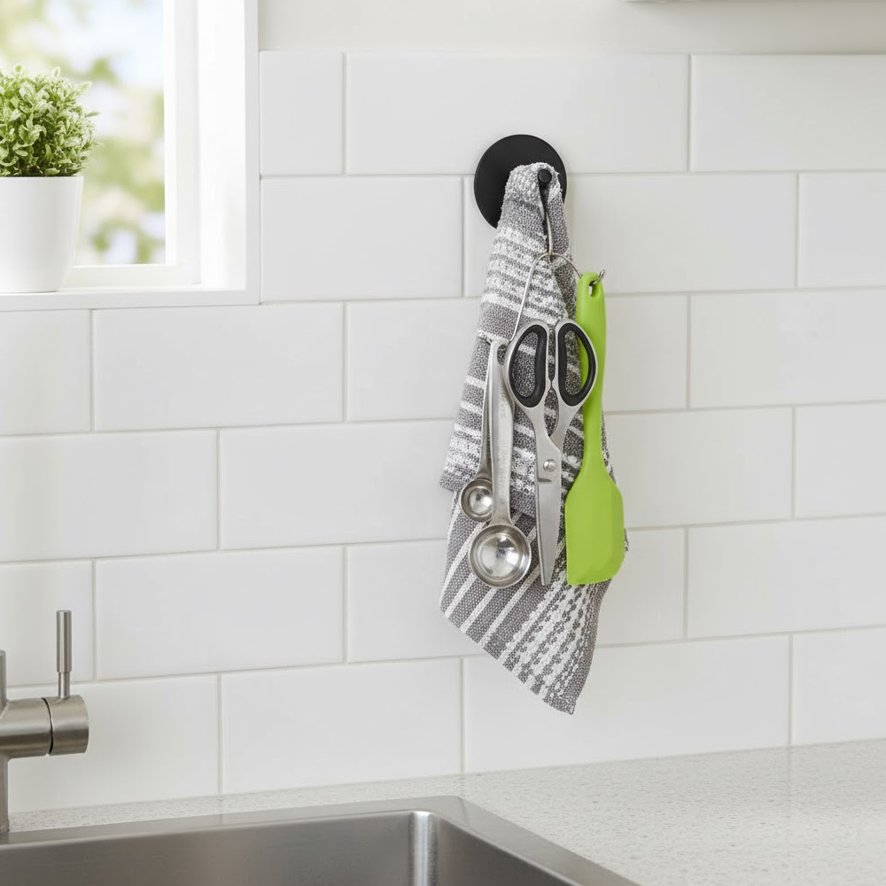 علاقة حائط لاصقة تثبيت عالي