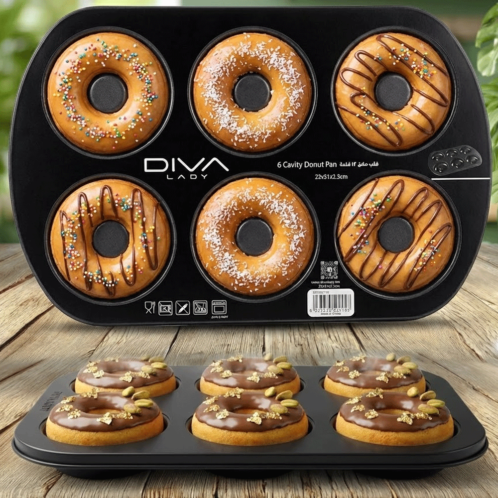 قالب دونات احترافي 6 فتحة