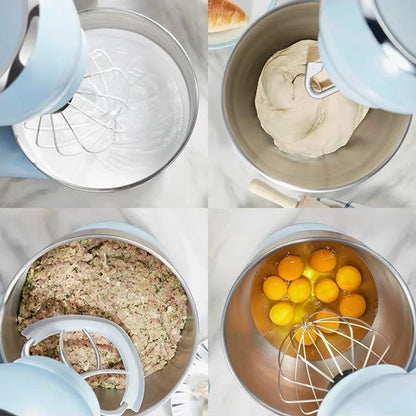 خلاط العجين بير ستاند عالي السرعة من الفولاذ المقاوم للصدأ (5 لتر)