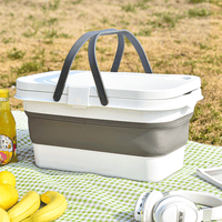 سلة قابلة للطي للأستخدام المتعدد