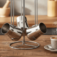 طقم أواني قهوة مع حامل 3 قطع