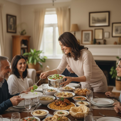 17CM طقم وعاء تقديم مع حامل معدني صغير