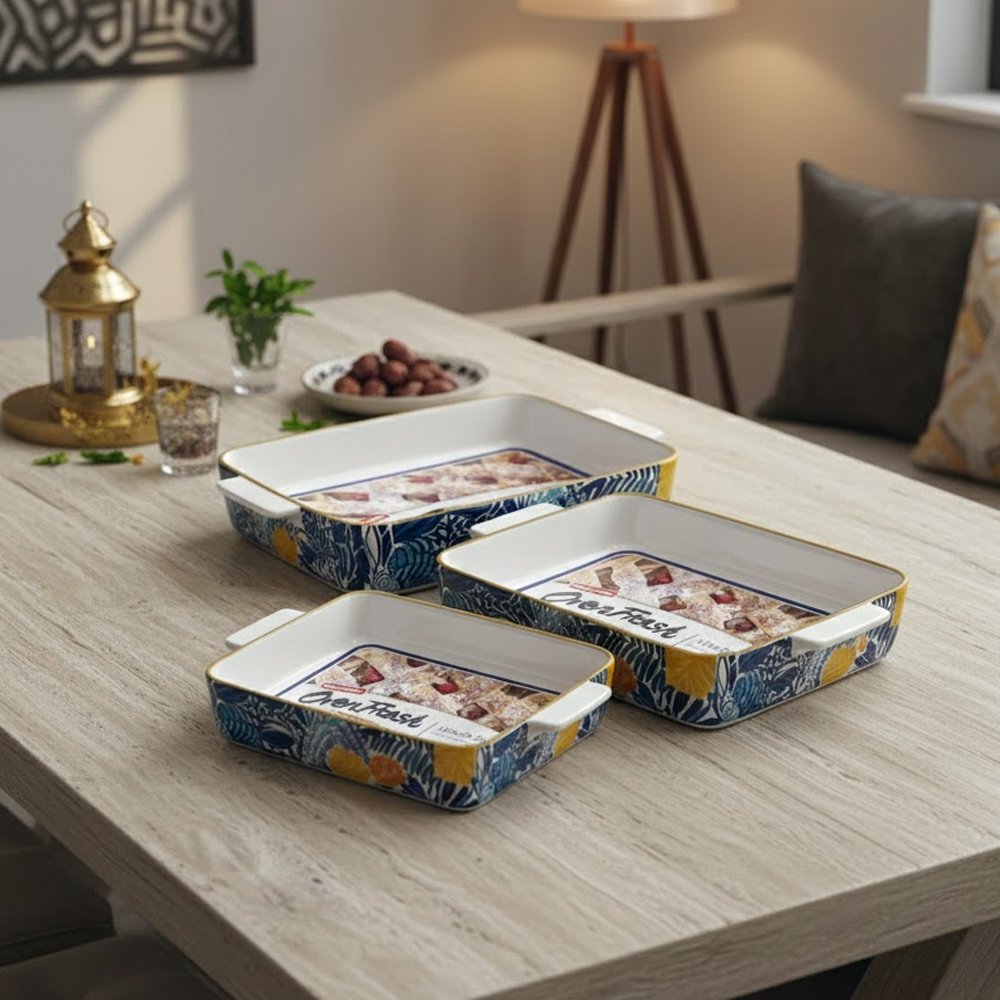 صينية فرن سيراميك مستطيلة Danny Home