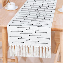 مفرش طاولة بوهو منسوج