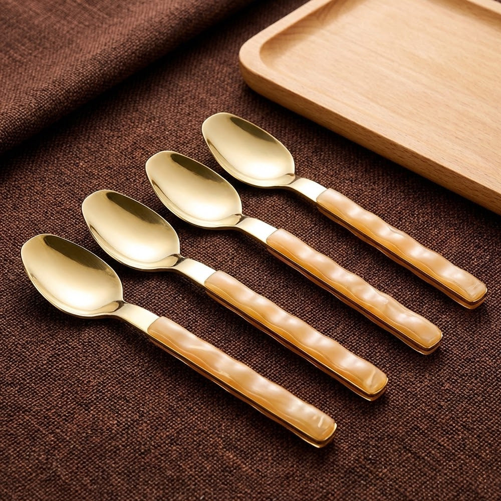 طقم 4 قطع ملعقة شاي