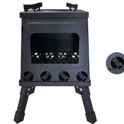 موقد محمول لحرق الأخشاب