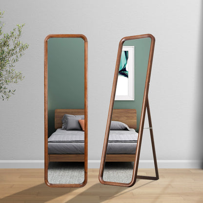 مرآة سحرية للمنزل مصنوعة من الخشب