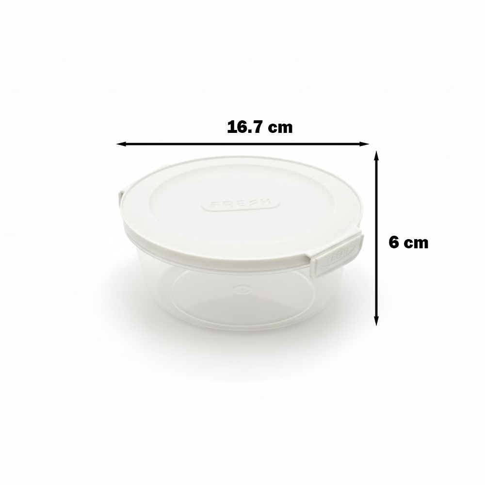 طقم علب حفظ الطعام محكمة الإغلاق 5 أحجام