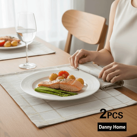 طقم مناديل سفرة للأستخدام المتعدد 2 قطعة