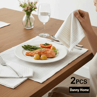 طقم مناديل سفرة للأستخدام المتعدد 2 قطعة