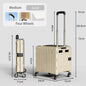 عربة تخزين فائقة التحمل مع عجلات قابلة للطي 30 لتر H-L3881 Boxpro