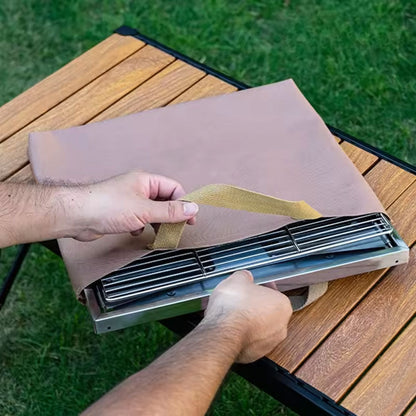 شواية باربيكيو قابلة للطي للتخييم