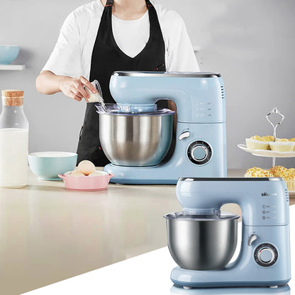 خلاط العجين بير ستاند عالي السرعة من الفولاذ المقاوم للصدأ (5 لتر)