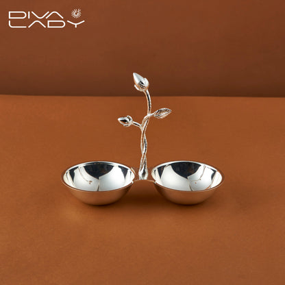 صحن مكسرات 2 وعاء