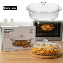 قدر خزفي من زجاج