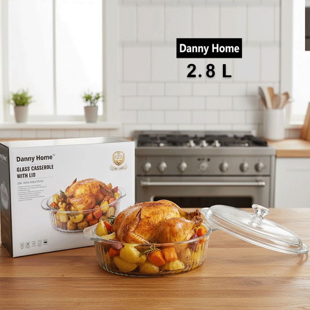 قدر خزفي من زجاج