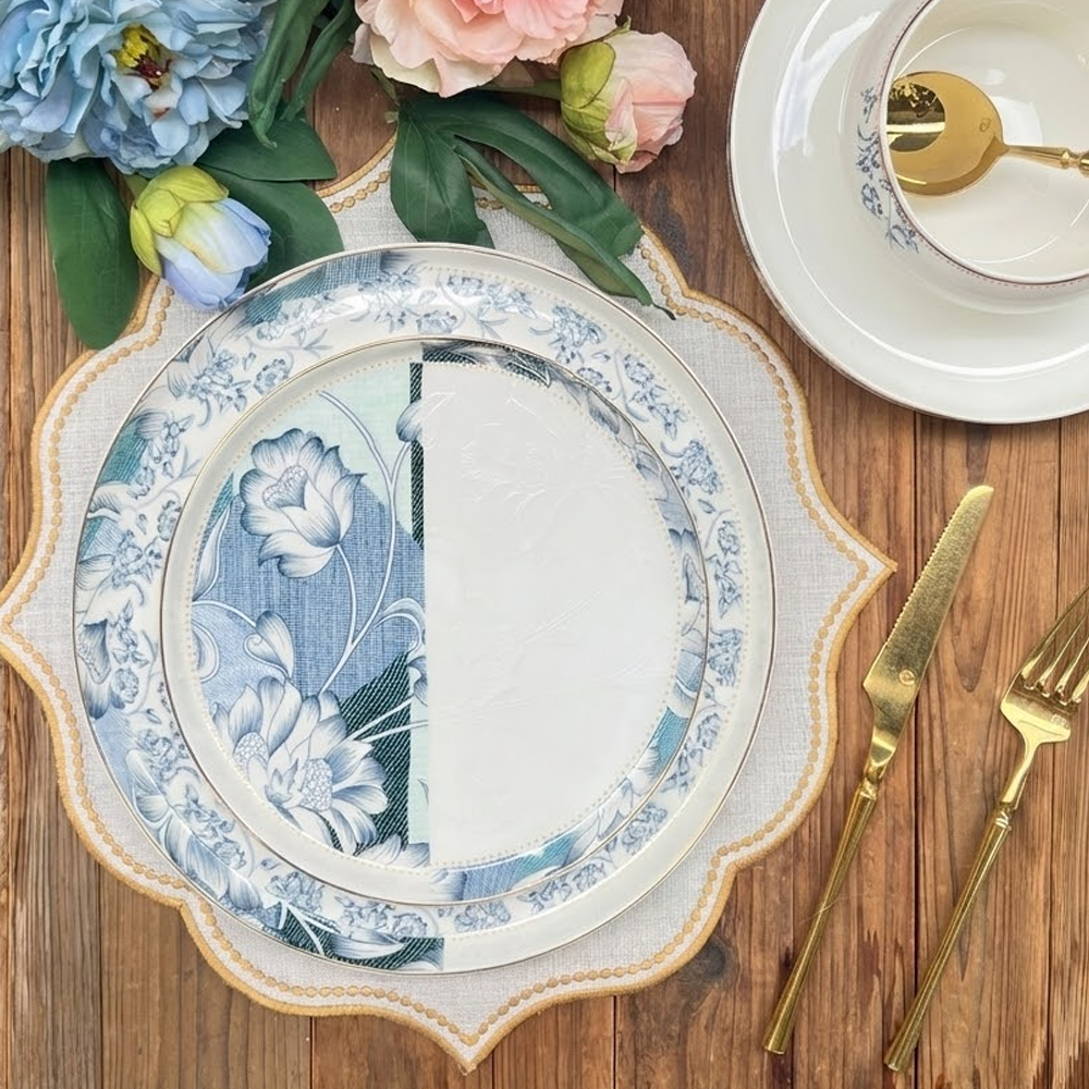 طقم أطباق مائدة فاخر 24 قطعة Diva Lady