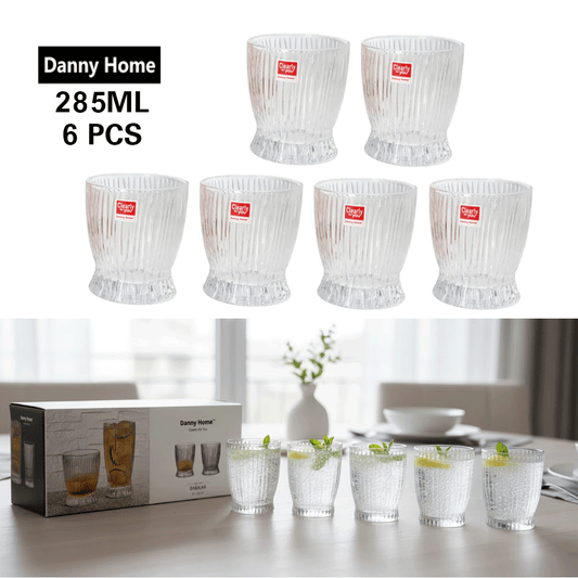 أكواب بابالار الكريستالية اللامعة 6 قطع