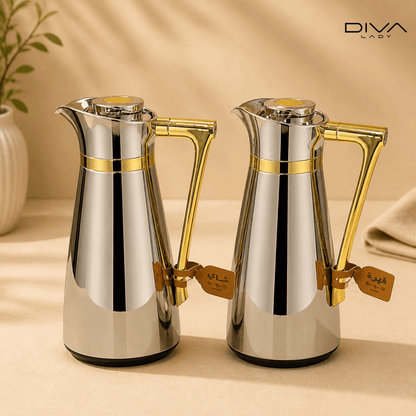 طقم مطارات لين من ديفا (2قطعة) Diva Lady
