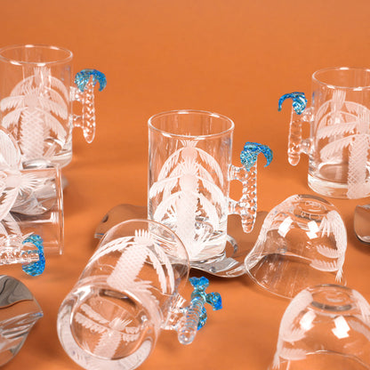 طقم استكانه وفناجين18ق نخله