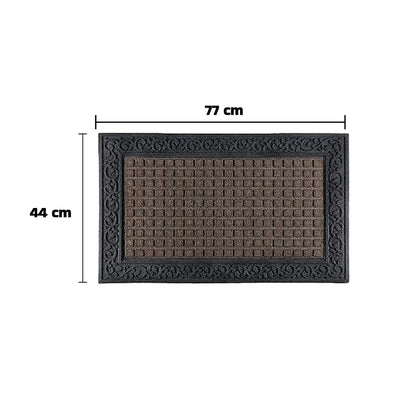 سجادة باب كلاسيكية صلبة - 77*44