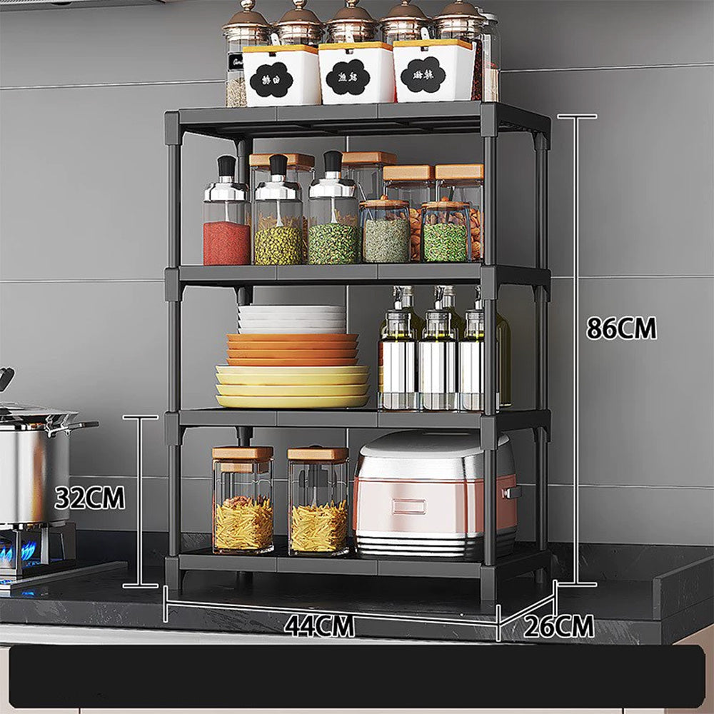 رف منظم لمطبخ راقي