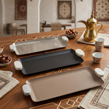 صينية تقديم بلمسة رخامية