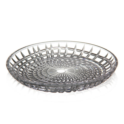 طبق تقديم زجاجي فاخر