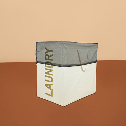 سلة غسيل قابلة للطي بمقبض، الموديل: 4