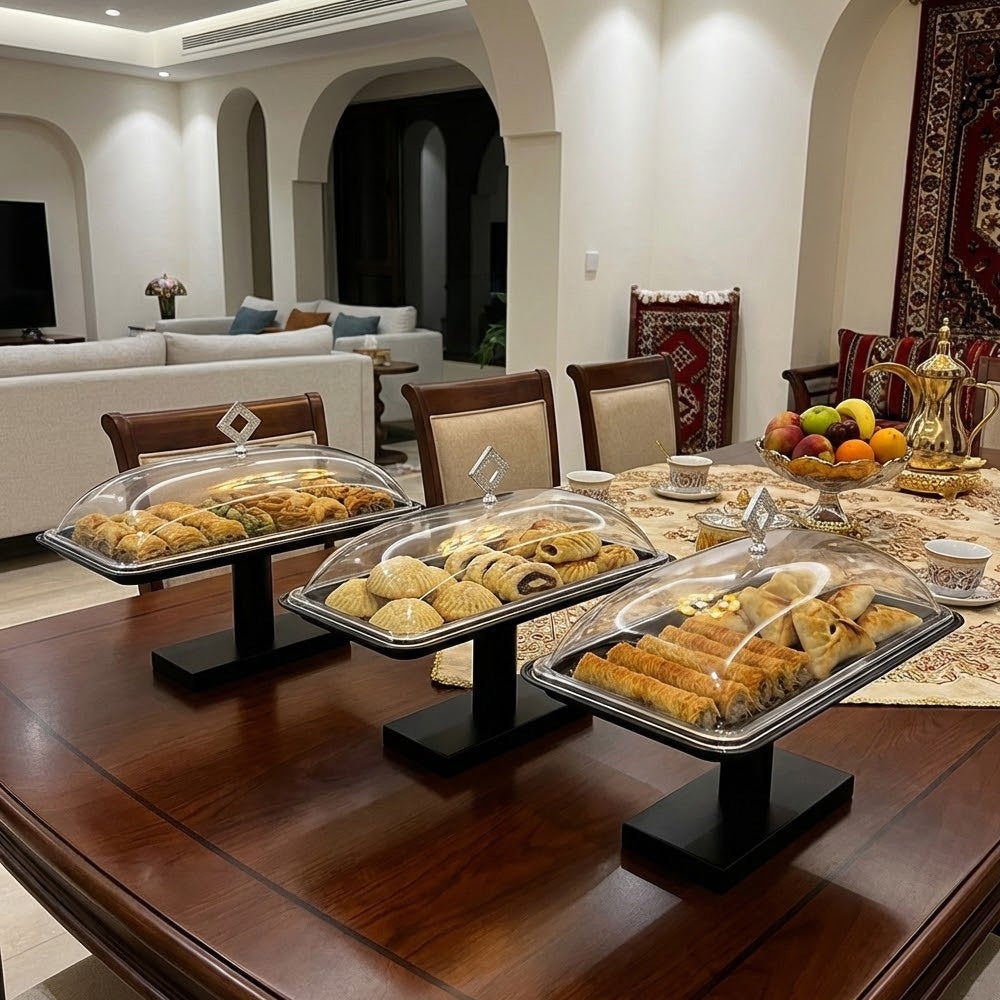 ماعون تقديم حلويات فاخر