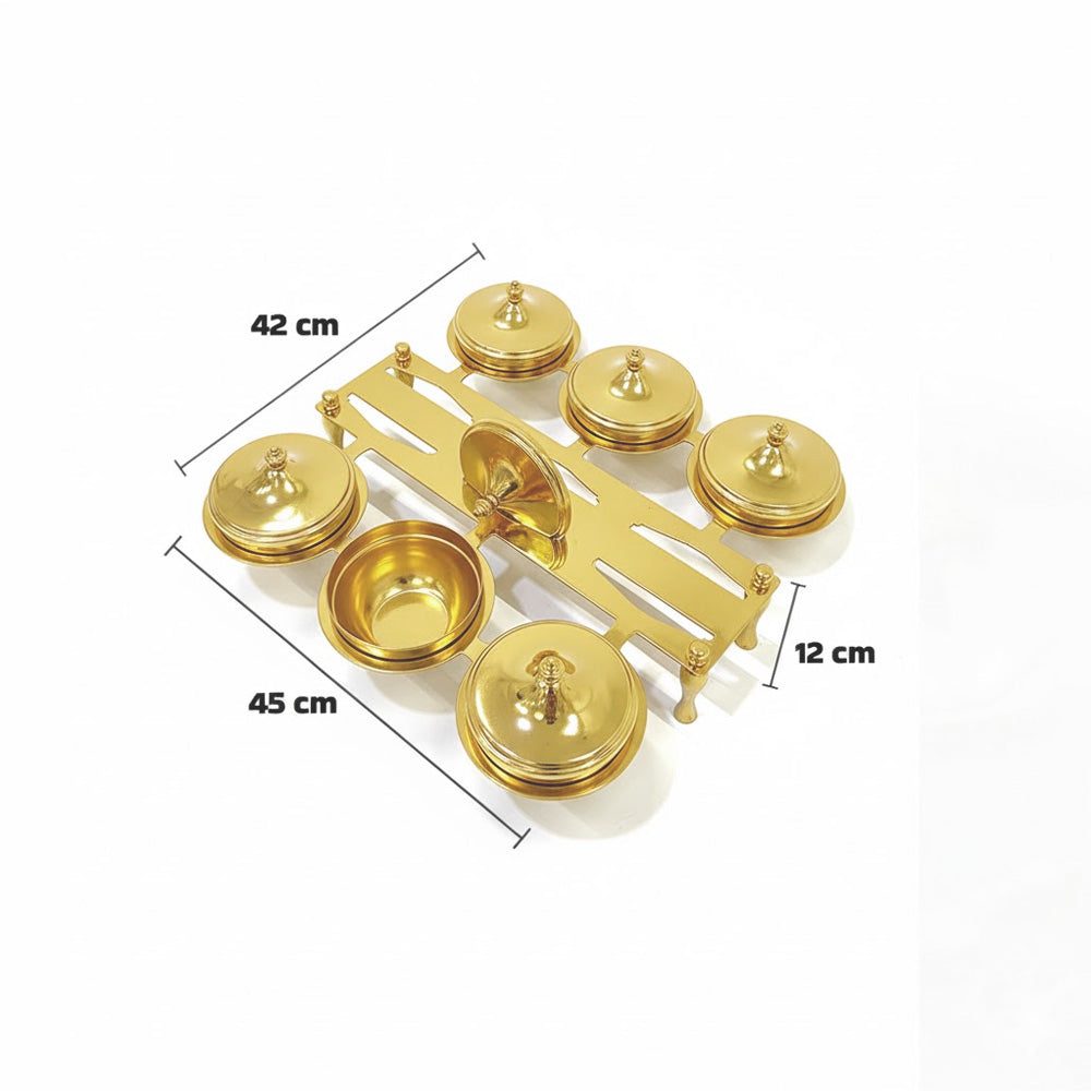 ماعون تقديم 6أطباق