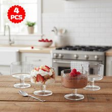 أوعية حلوى زجاجية صغيرة